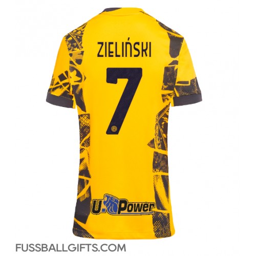 Inter Milan Piotr Zielinski #7 Fußballbekleidung 3rd trikot Damen 2024-25 Kurzarm